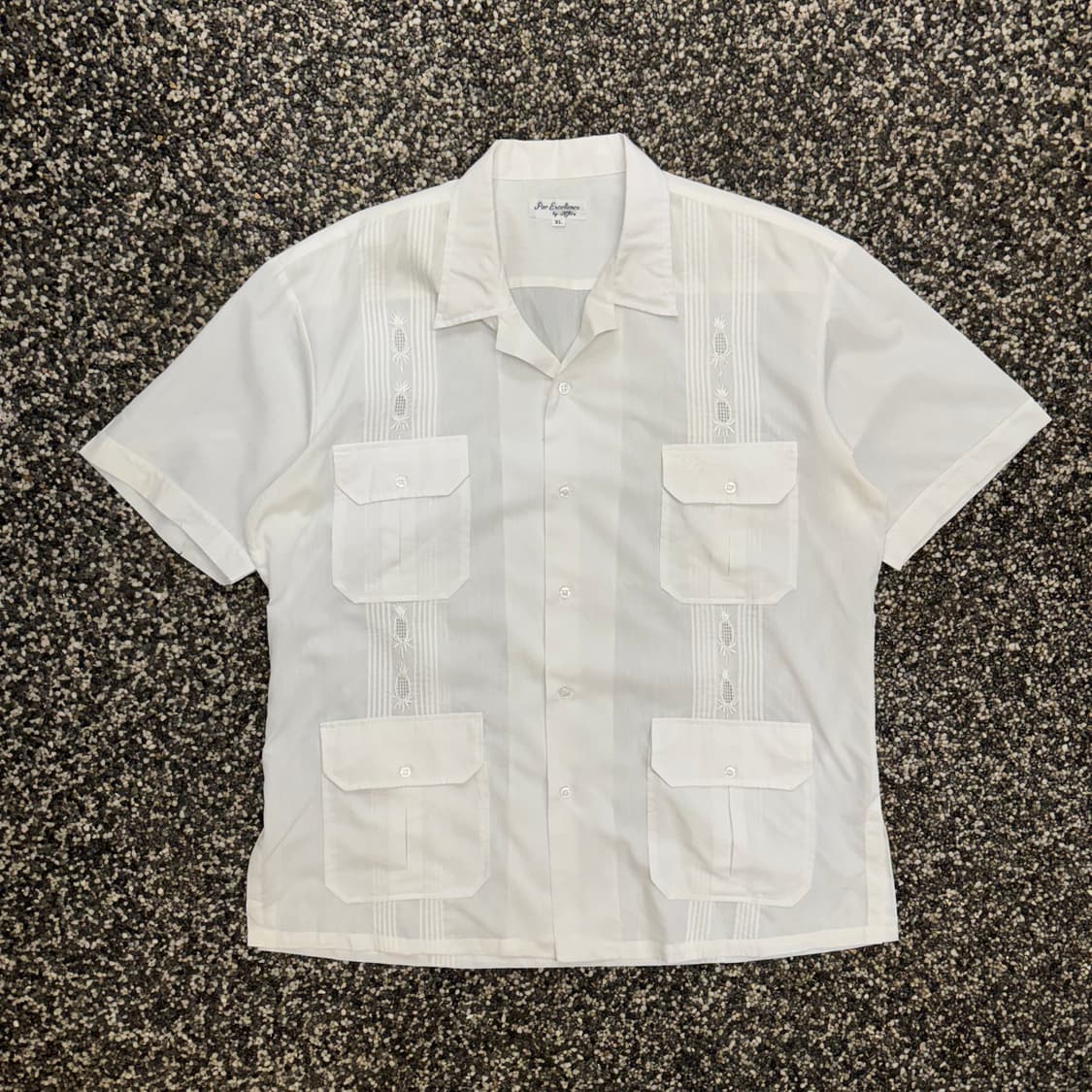 80s 빈티지 구아야베라 셔츠 (XL)   상품이미지2