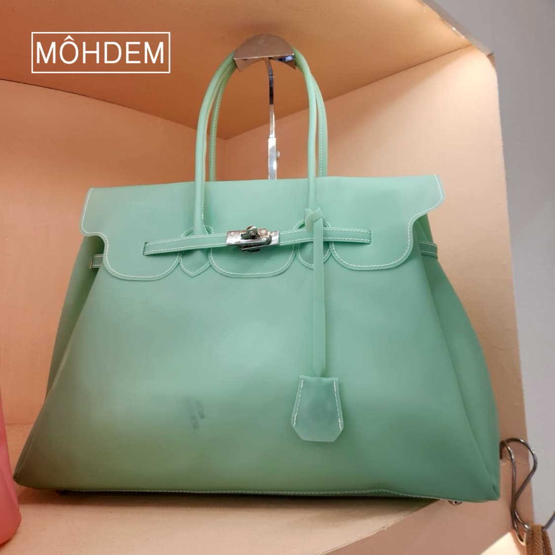 젤리 버킨백 키키 실리콘 pvc가방 상품이미지10