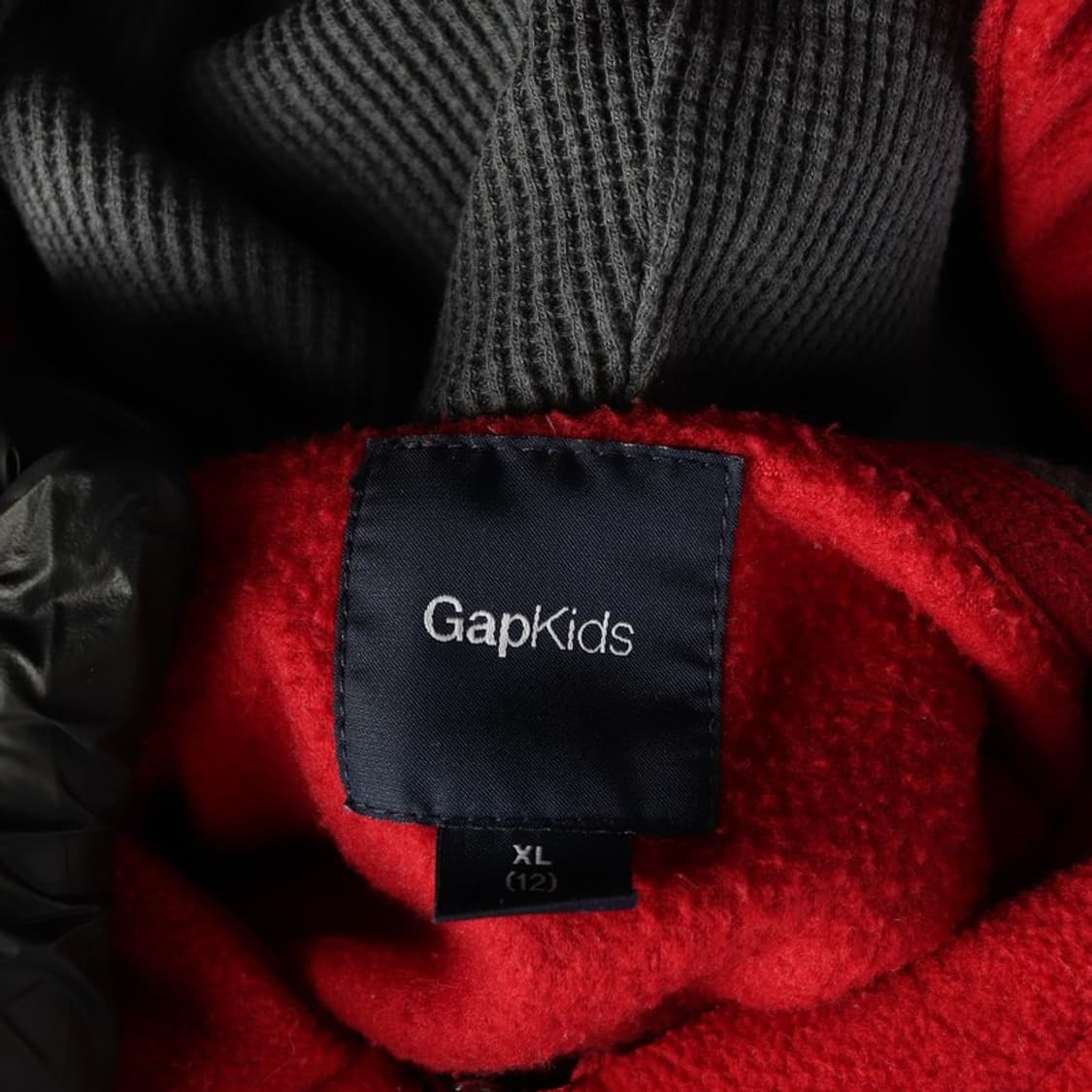 GAP KIDS 레드 플리스 후드집업 상품이미지5
