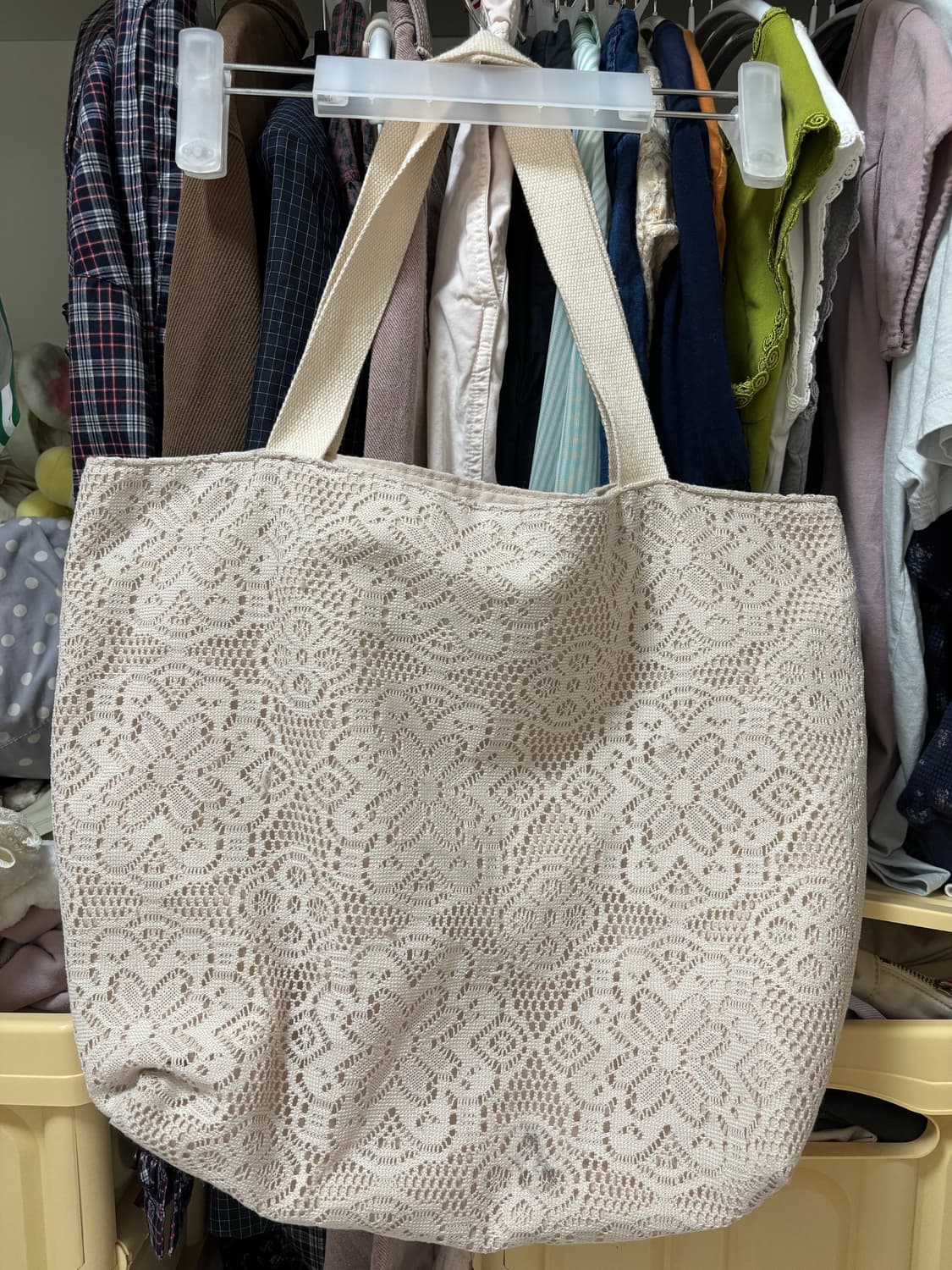 돌체앤가바나 아메카지 레이스 네트백 숄더백 상품이미지2