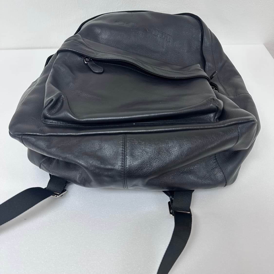 COACH 코치 가죽 백팩 가방 블랙 상품이미지6