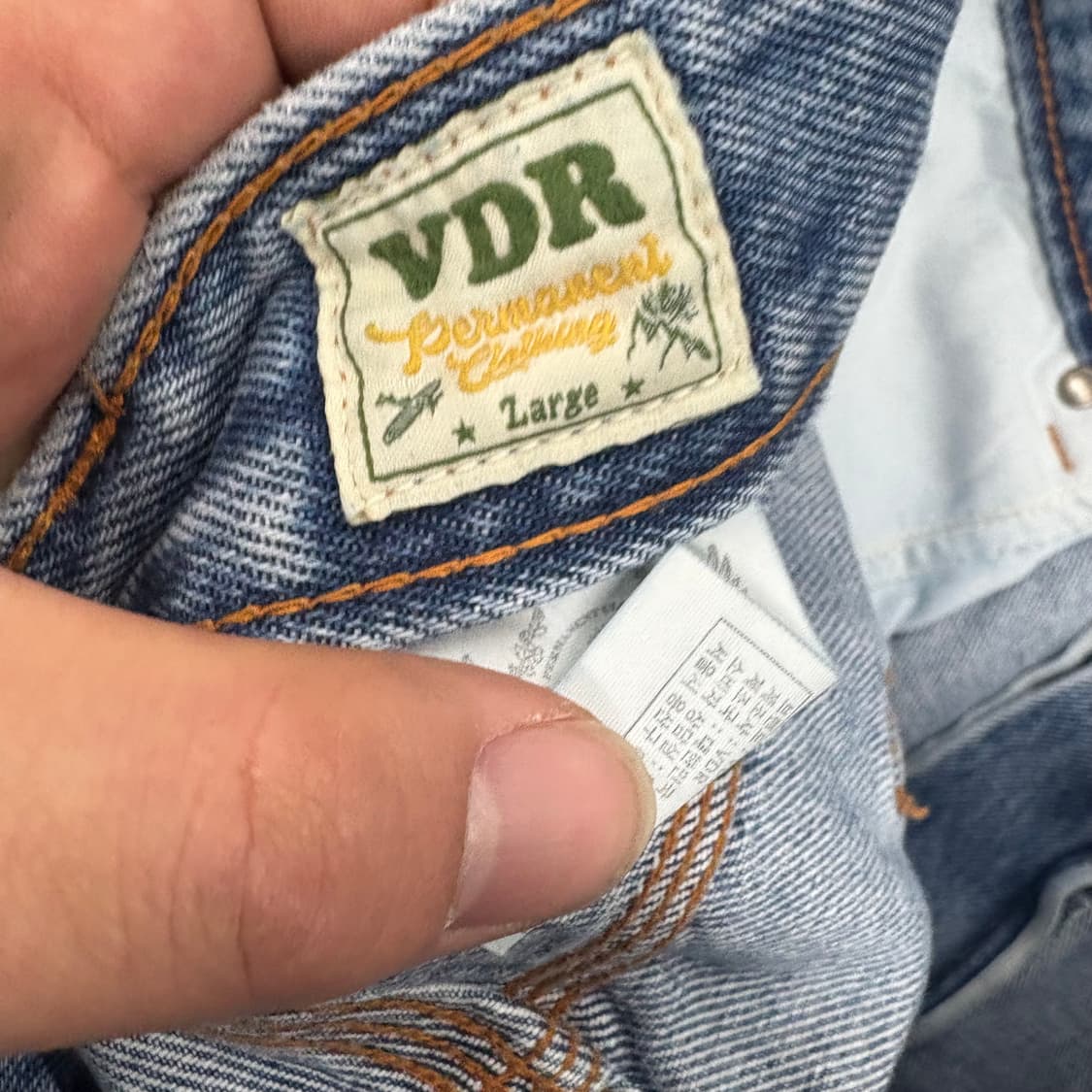 (32)VDR데님 배기핏 상품이미지4