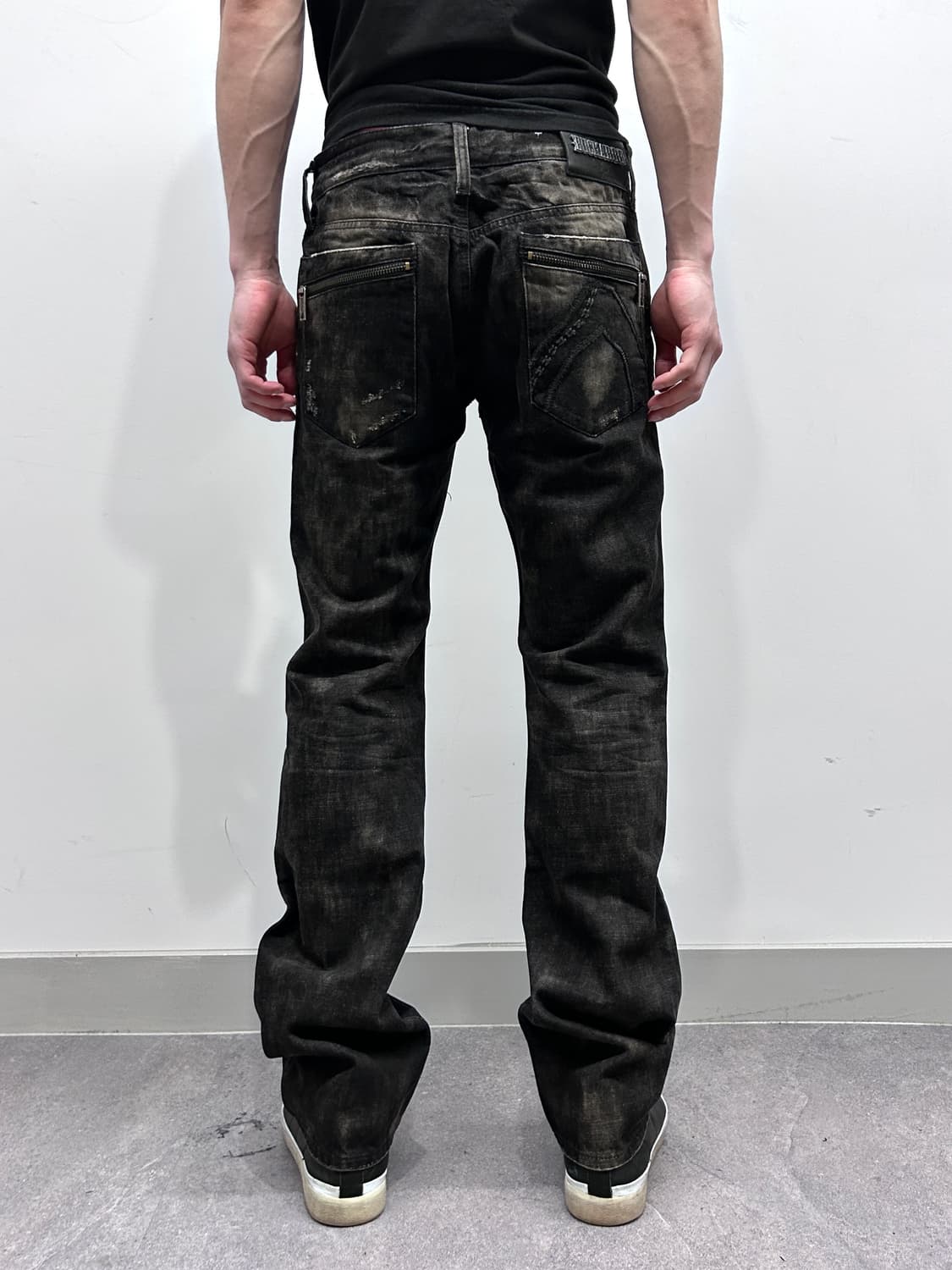 버커루 하드 워싱 디스트레스드 데님  상품이미지3