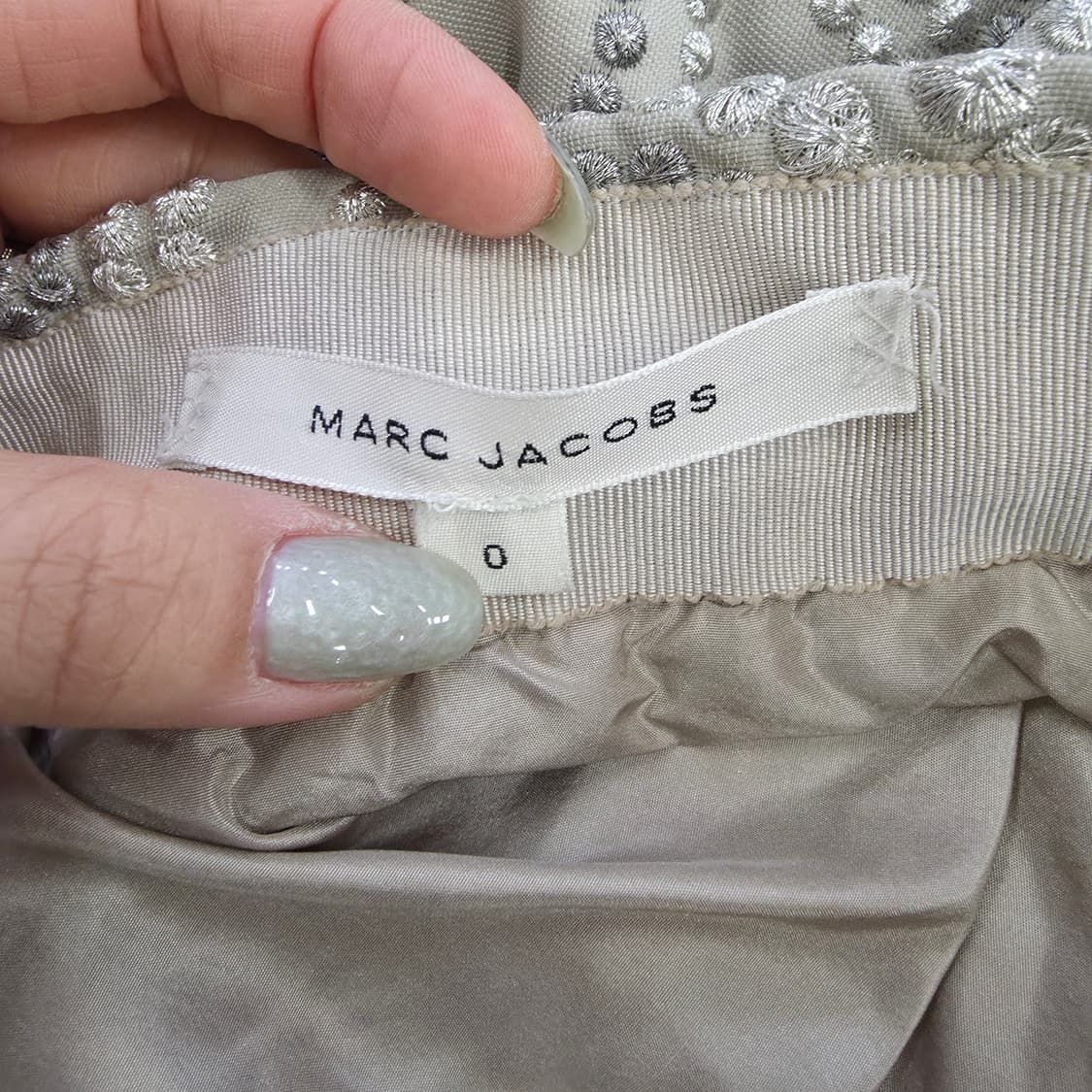 [0] 마크제이콥스 빈티지 트위드 사다리꼴주름 스커트 0119J 상품이미지6