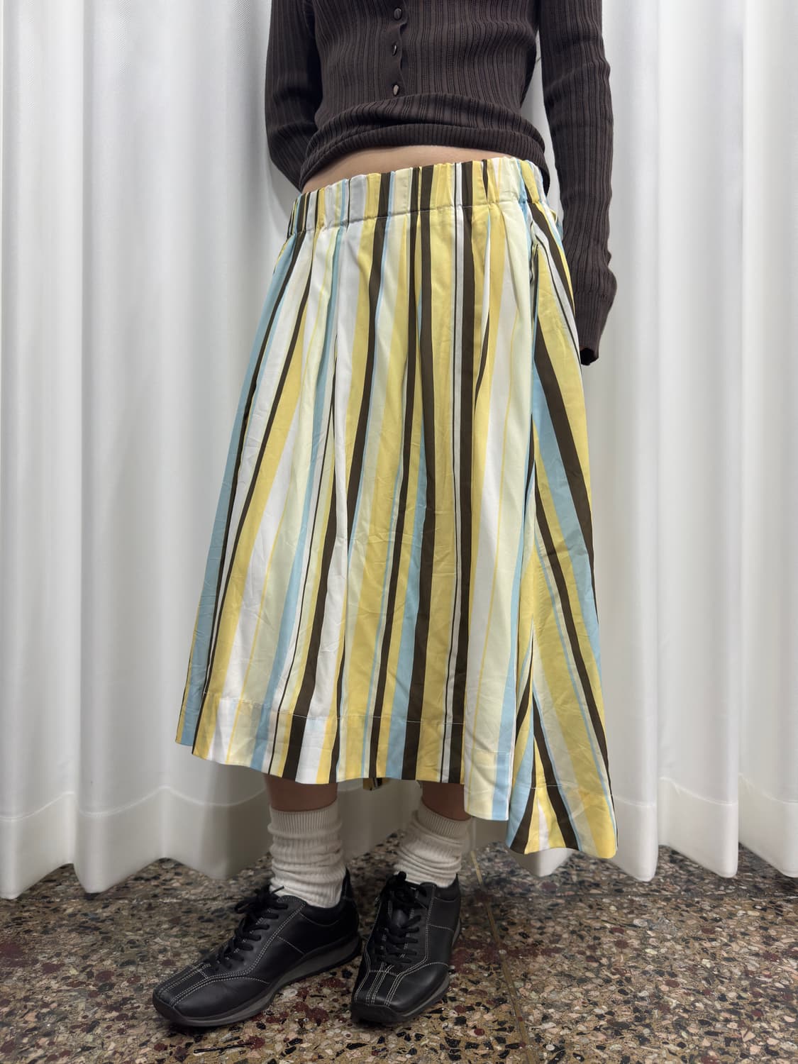 stripe lemon skirt 상품이미지2