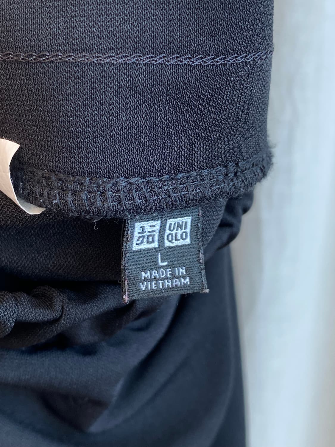 UNIQLO 블랙 밴딩팬츠(L-XL) 상품이미지5