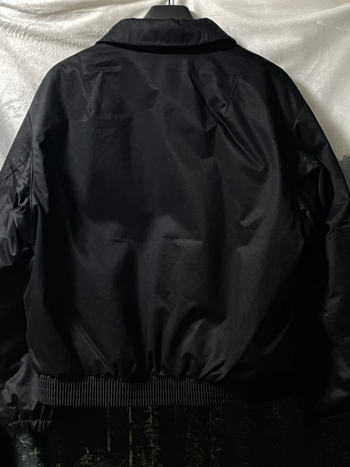 새제품) L 유니클로U PUFFTECH 쇼트블루종 자켓 블랙 상품이미지3