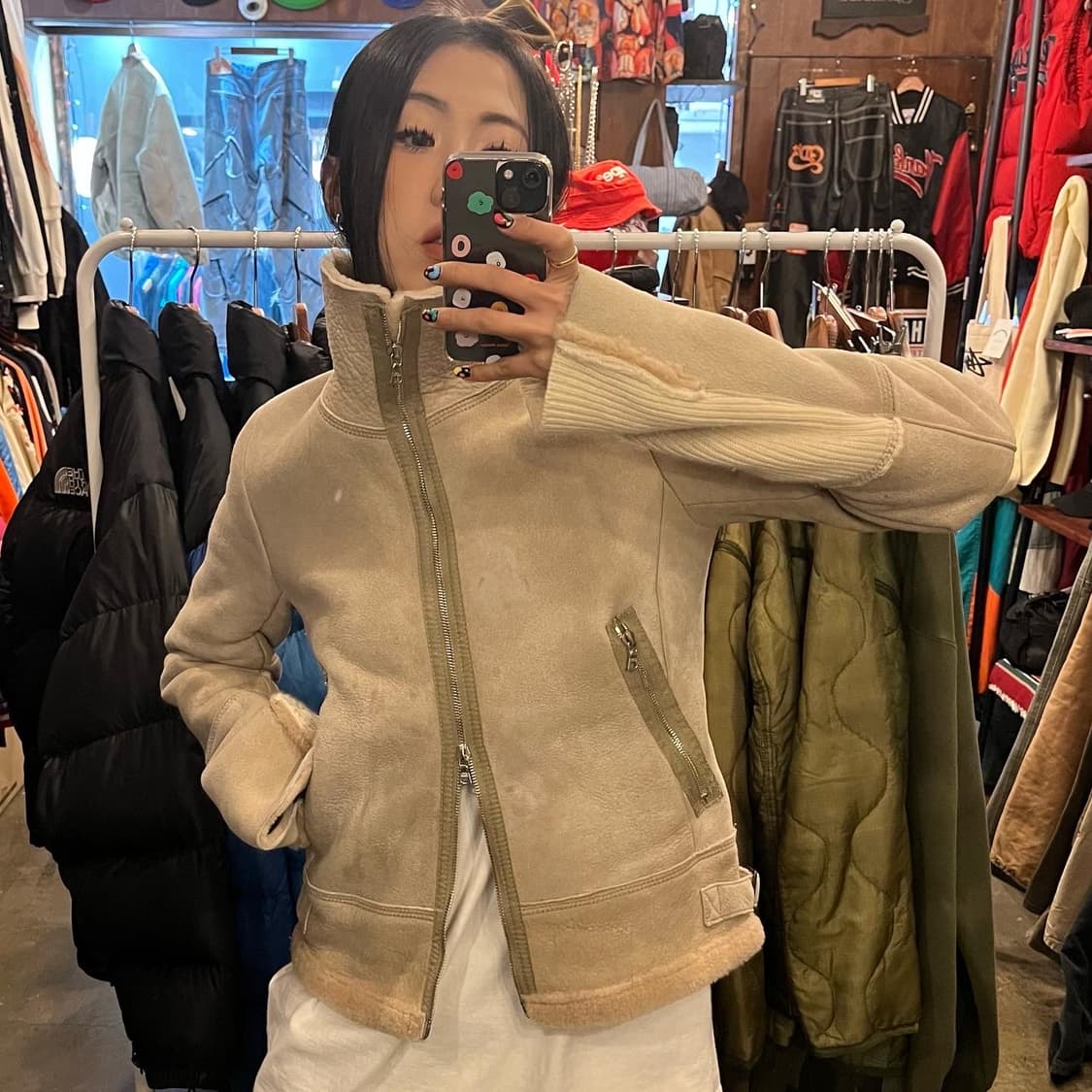 Vintage Shearling Two-way Jk 상품이미지8
