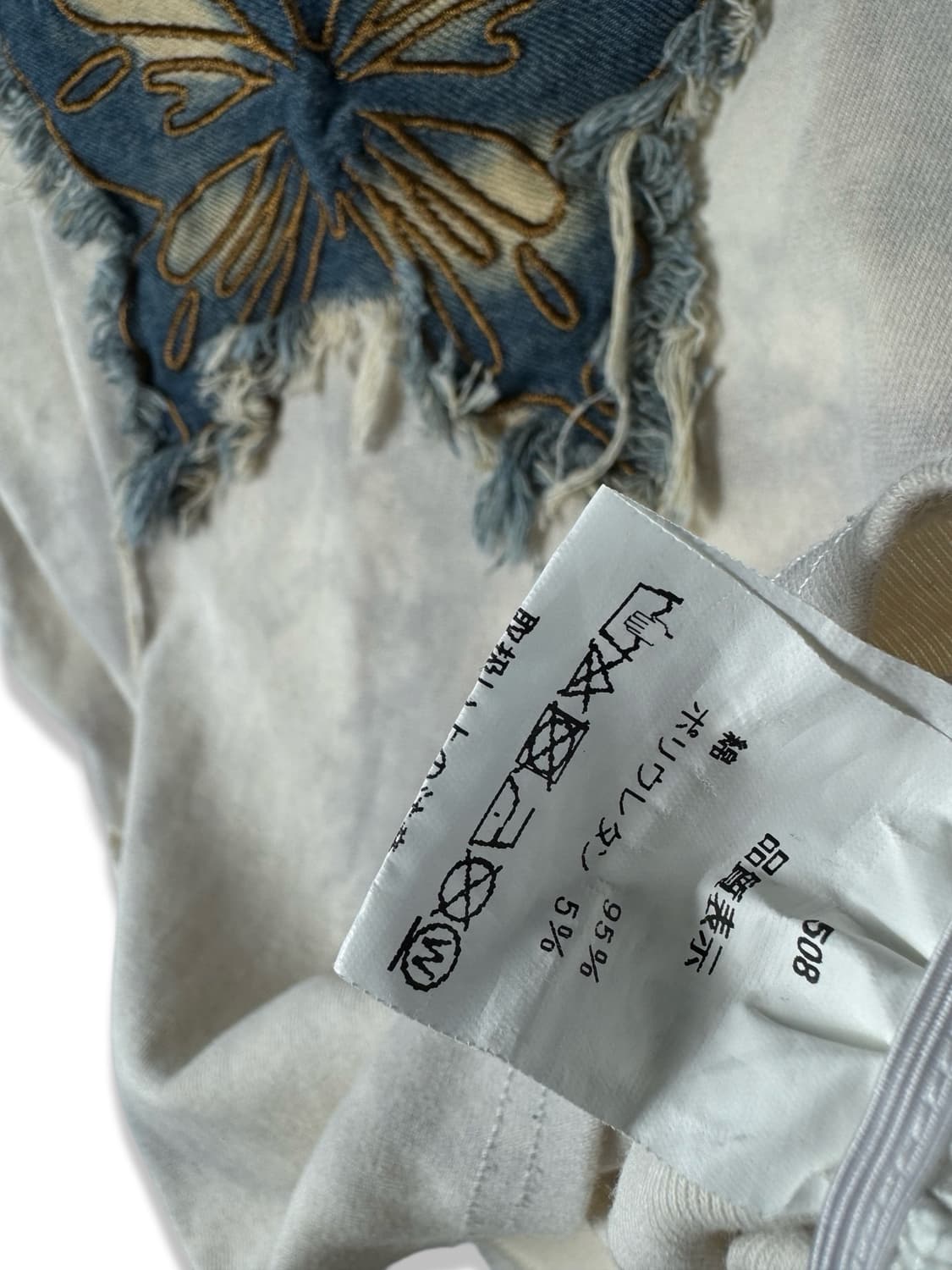 JPN 버터플라이 자수 패치 슬리브2360 상품이미지5