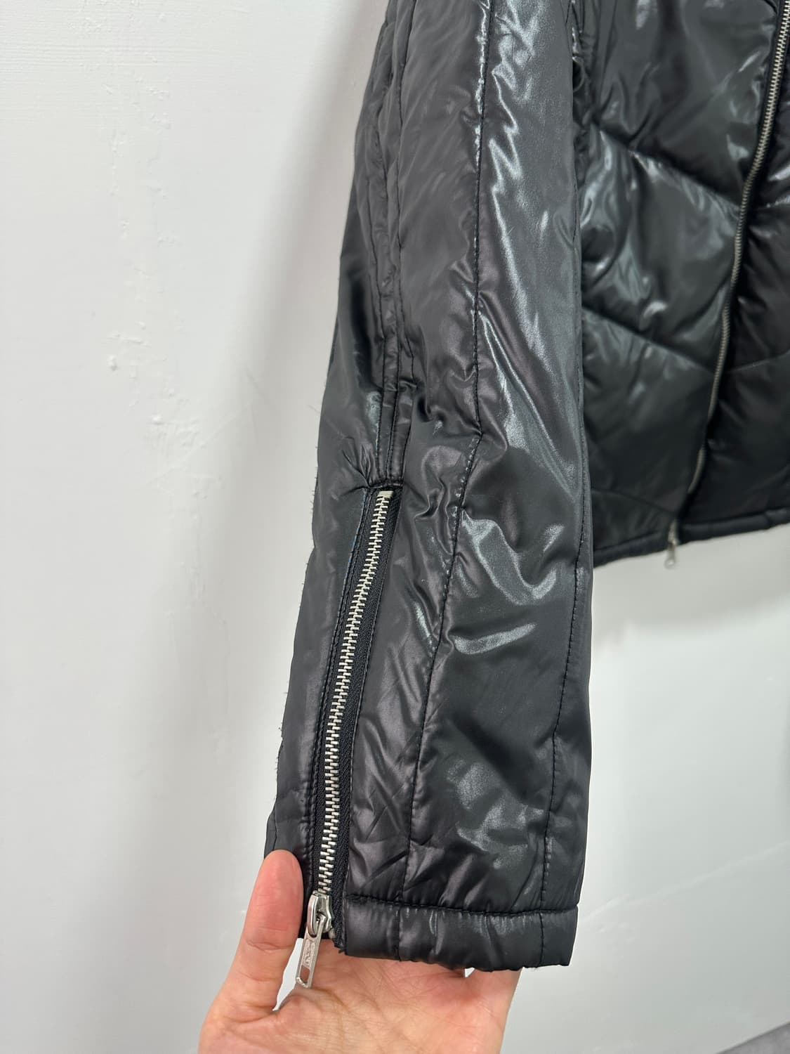 SPINASH 00s trimming fur puffer jacket 상품이미지6