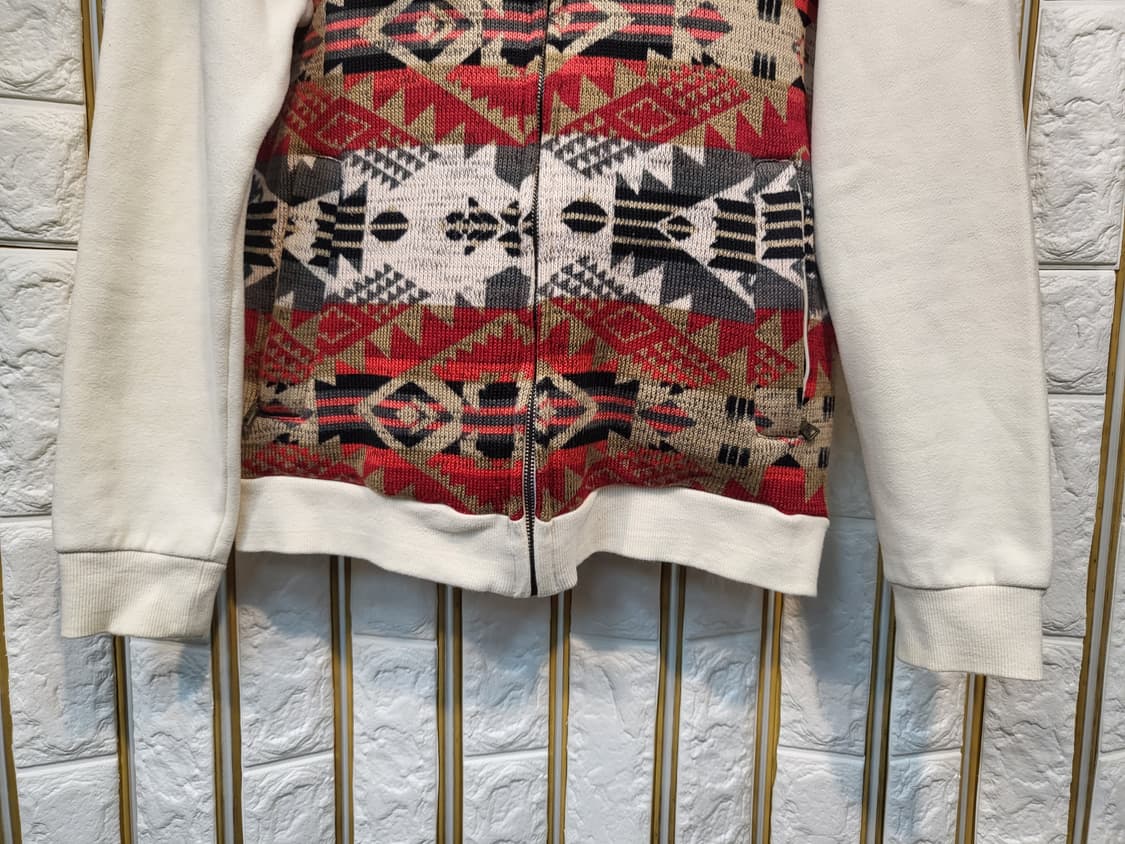 지프 니트 기모후드집업 털후드집업 상품이미지8