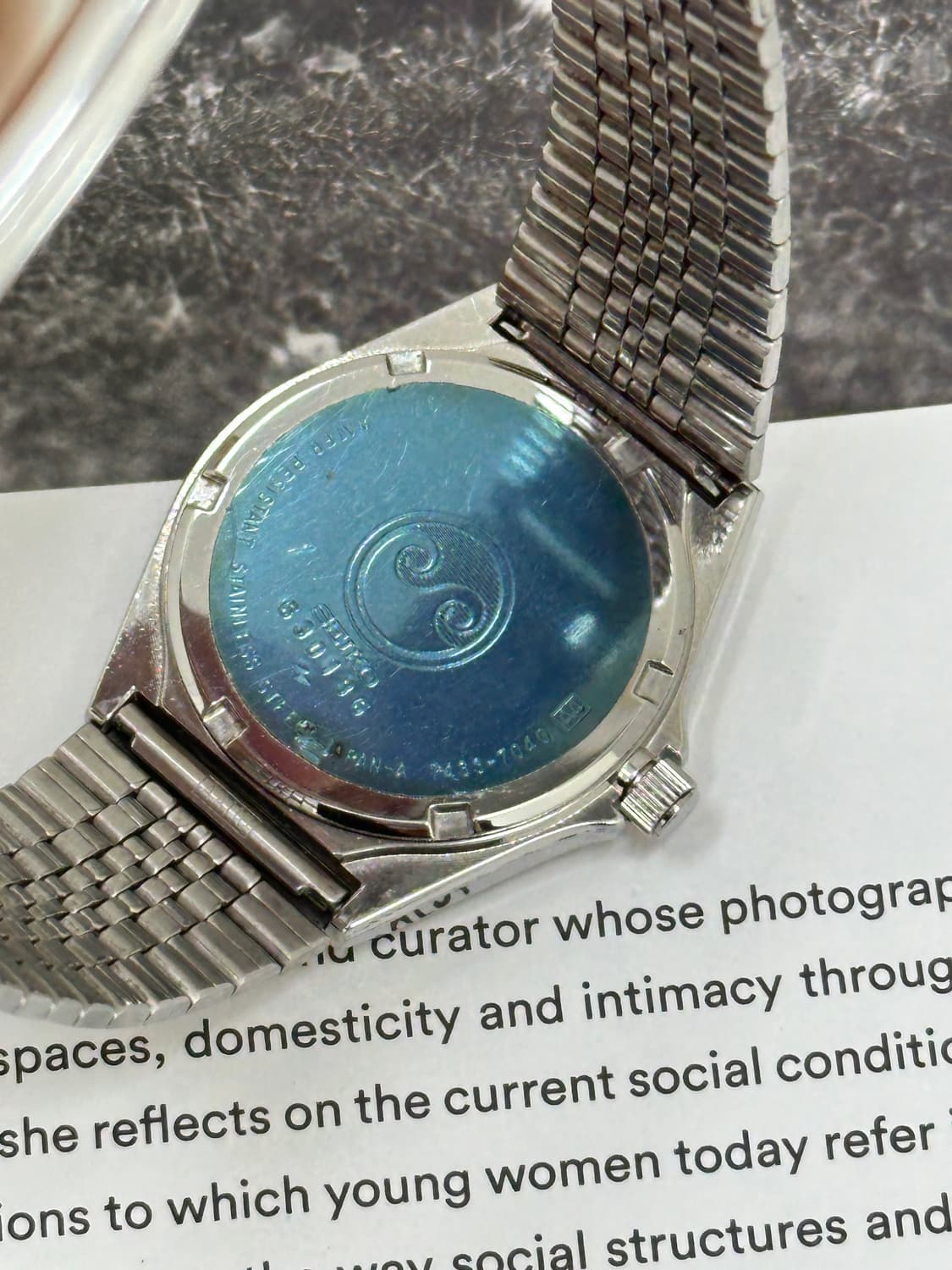 세이코 seiko chronos 쿼츠 시계 (데이/데이트) 상품이미지9