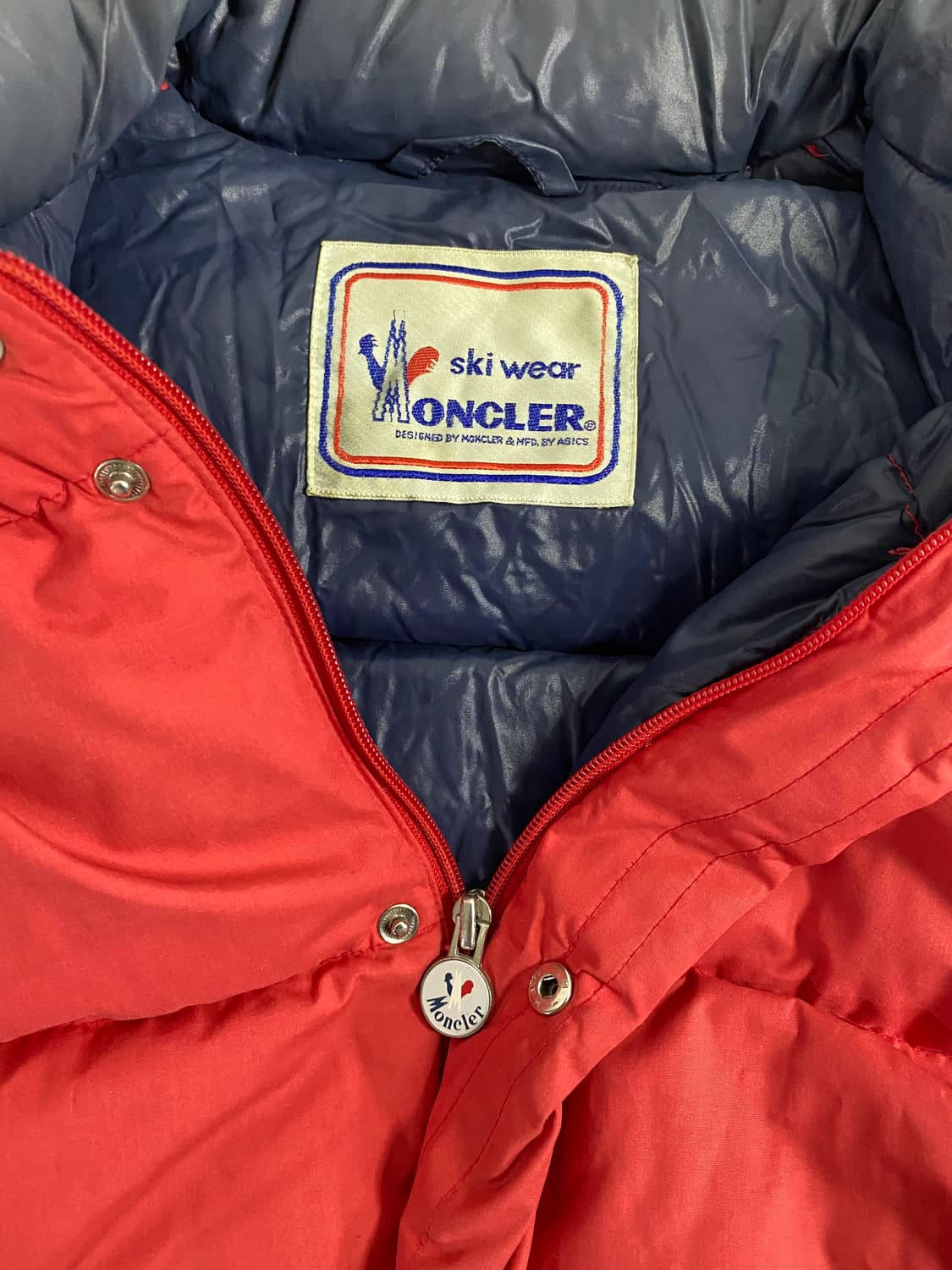 90s 몽클레어 스키웨어 아식스 패딩  상품이미지8