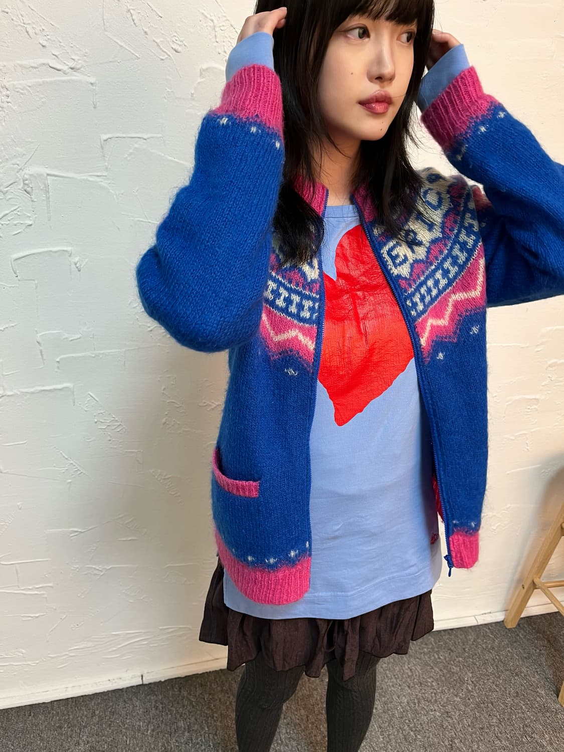 비비안 웨스트우드 하트 롱슬리브 티셔츠 상품이미지6