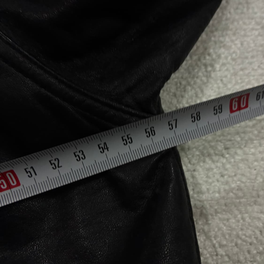 DONG MY 양가죽 블랙 봄버 자켓 XL 상품이미지4