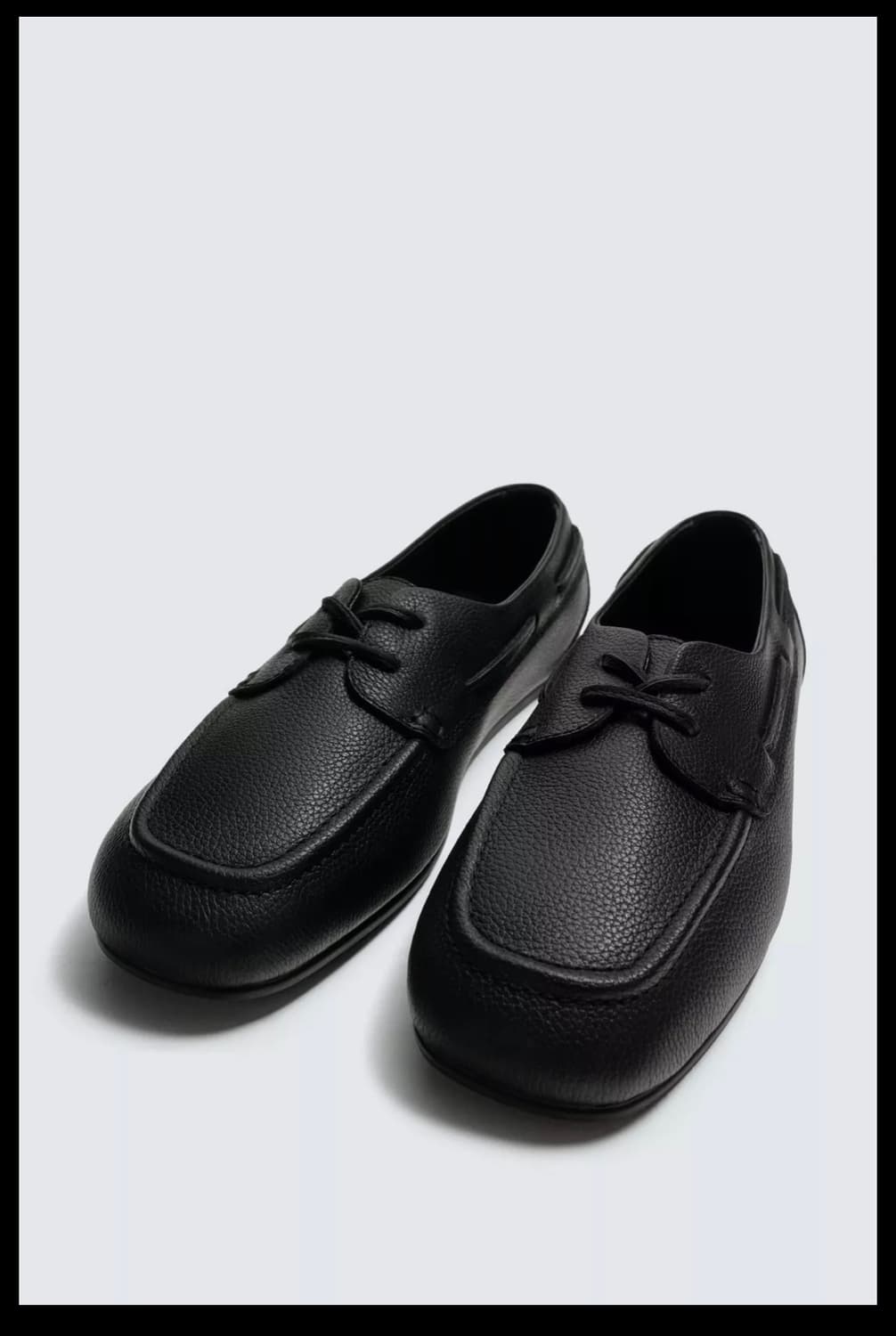 자라 레더 데크 슈즈 43 새상품 상품이미지1