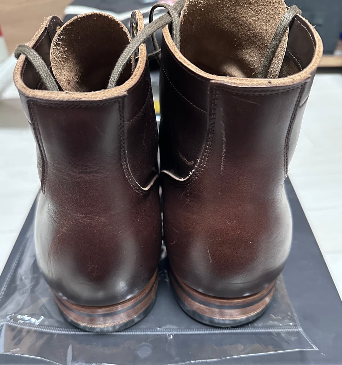 택포)바이버그 2030 서비스부츠 크롬악셀 브라운 uk9.5 285 상품이미지4