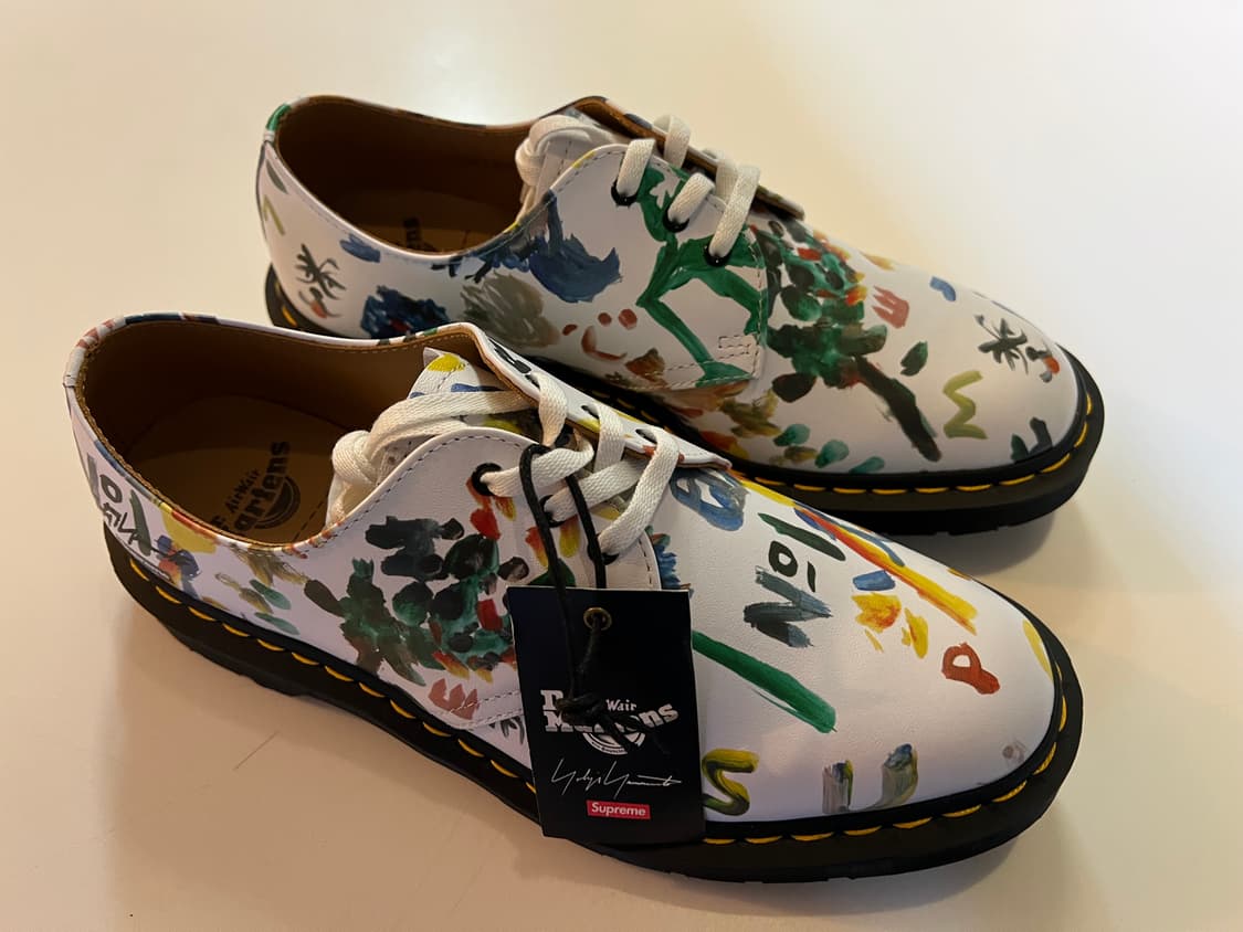 닥터마틴x슈프림x요지야마모토 1461 3홀 UK8 270 상품이미지2