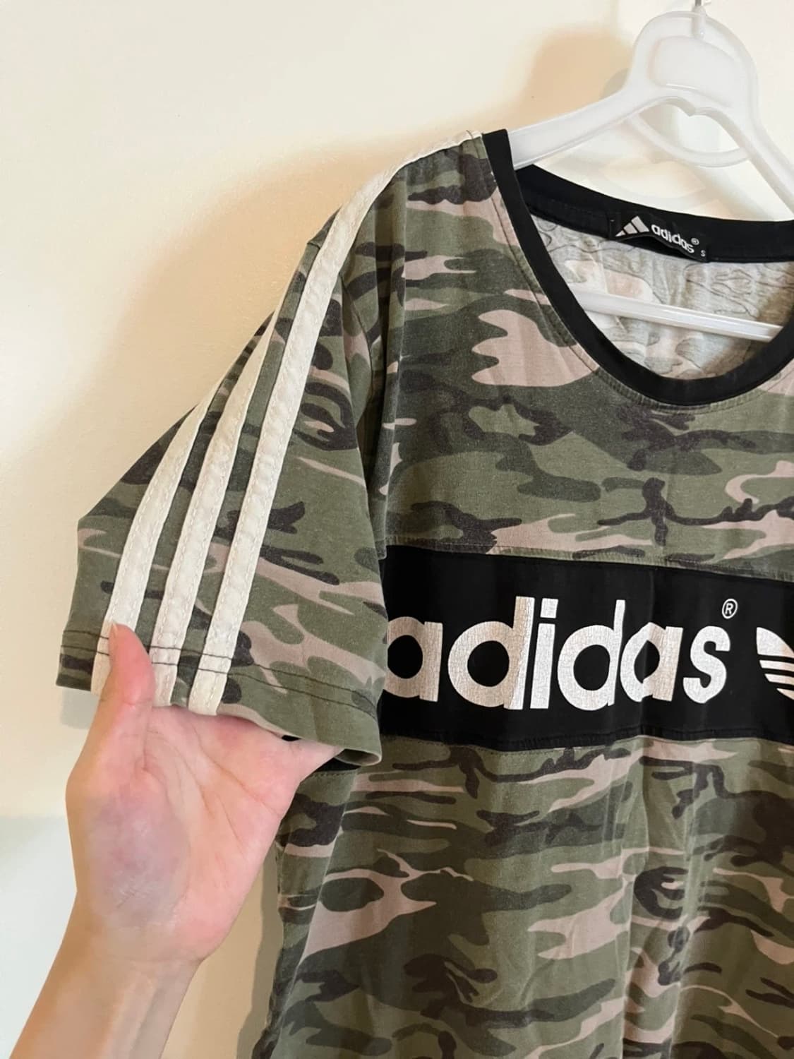 아디다스 카모 반팔티셔츠 S 상품이미지2