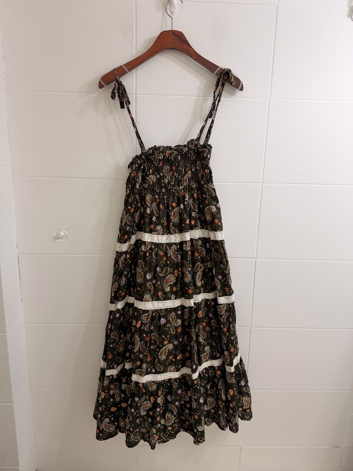 빈티지 브라운 히피 하구미 코디 세트 상품이미지7