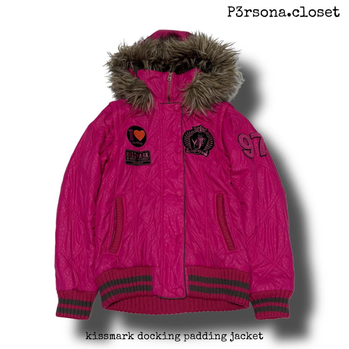 kissmark docking padding jacket 상품이미지1