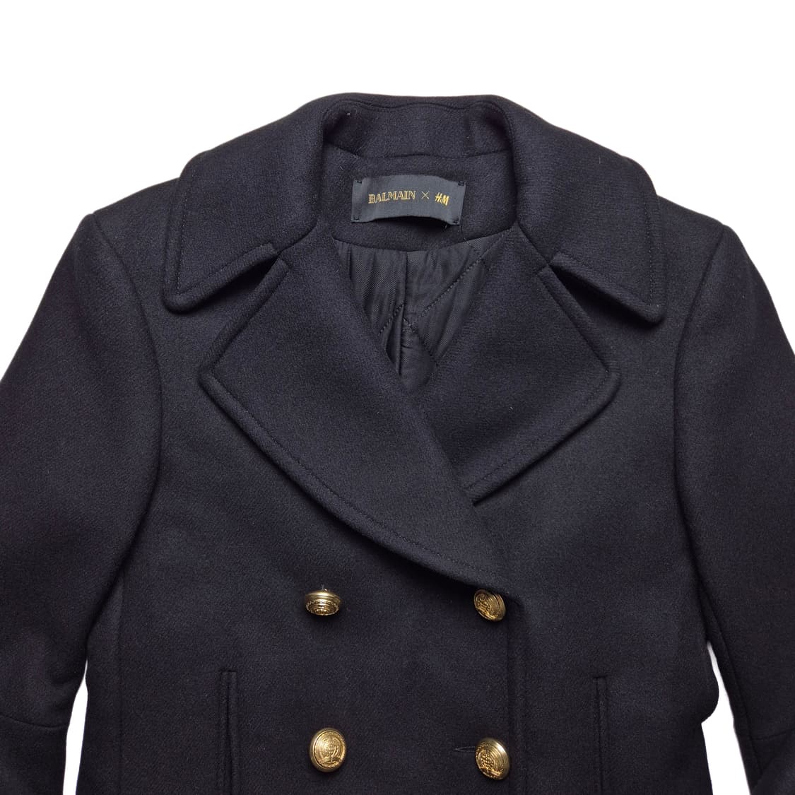 [M] 발망 X H&M 울 피코트 상품이미지3