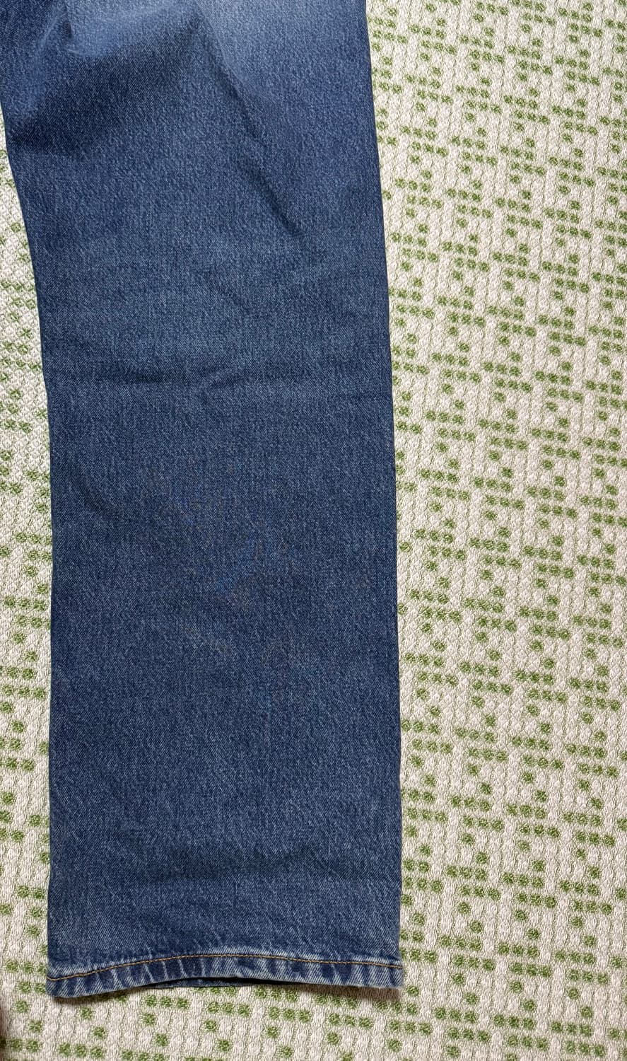 선플라워 루즈핏 미드 블루 31/32 상품이미지5