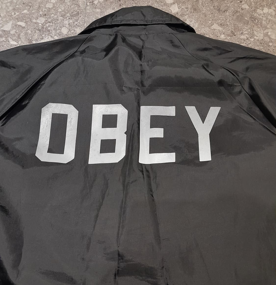 💥오베이 코치자켓 블랙 (M)
 상품이미지9