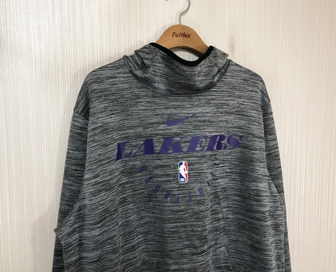 NBA 나이키 LA레이커스 어센틱후드티셔츠/풀오버후디 XL(110) 상품이미지4
