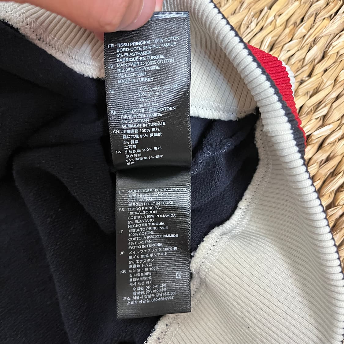 (95~100) 산드로 타이거 패치 크루넥 스웻셔츠 맨투맨 상품이미지5