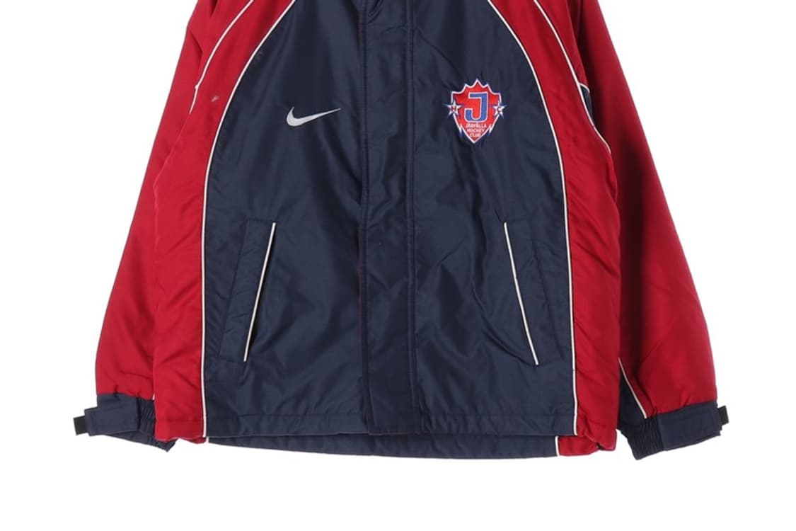 나이키 스우시 레드 네이비 올드스쿨 자켓 M 상품이미지5