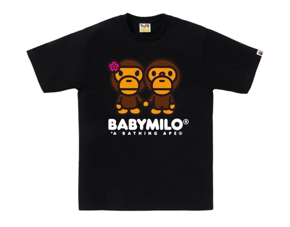 베이프 사쿠라 베이비 마일로 블랙 XL 상품이미지1