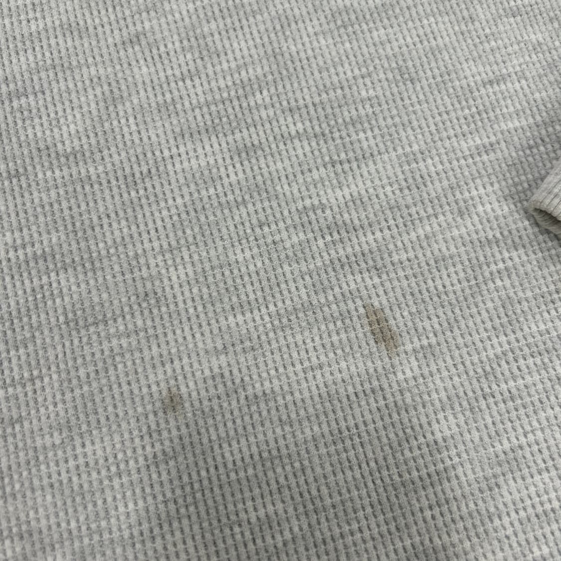 폴로 랄프로렌 와플 니트 맨투맨 회색 m 상품이미지4