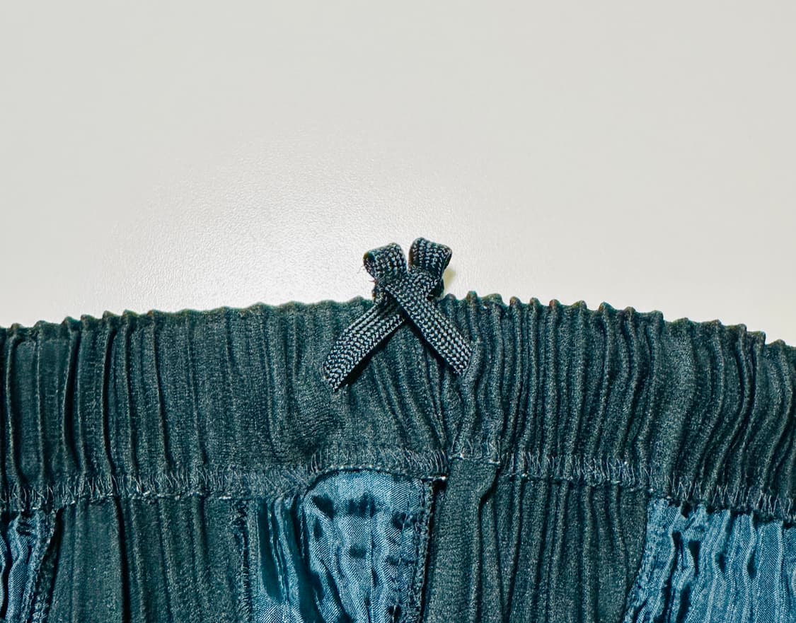 옴므플리세 이세이미야케 다크 그린 와이드 팬츠 1사이즈 상품이미지2