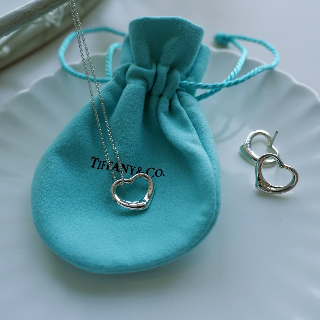 [Tiffany&co] Open heart necklace 상품이미지1