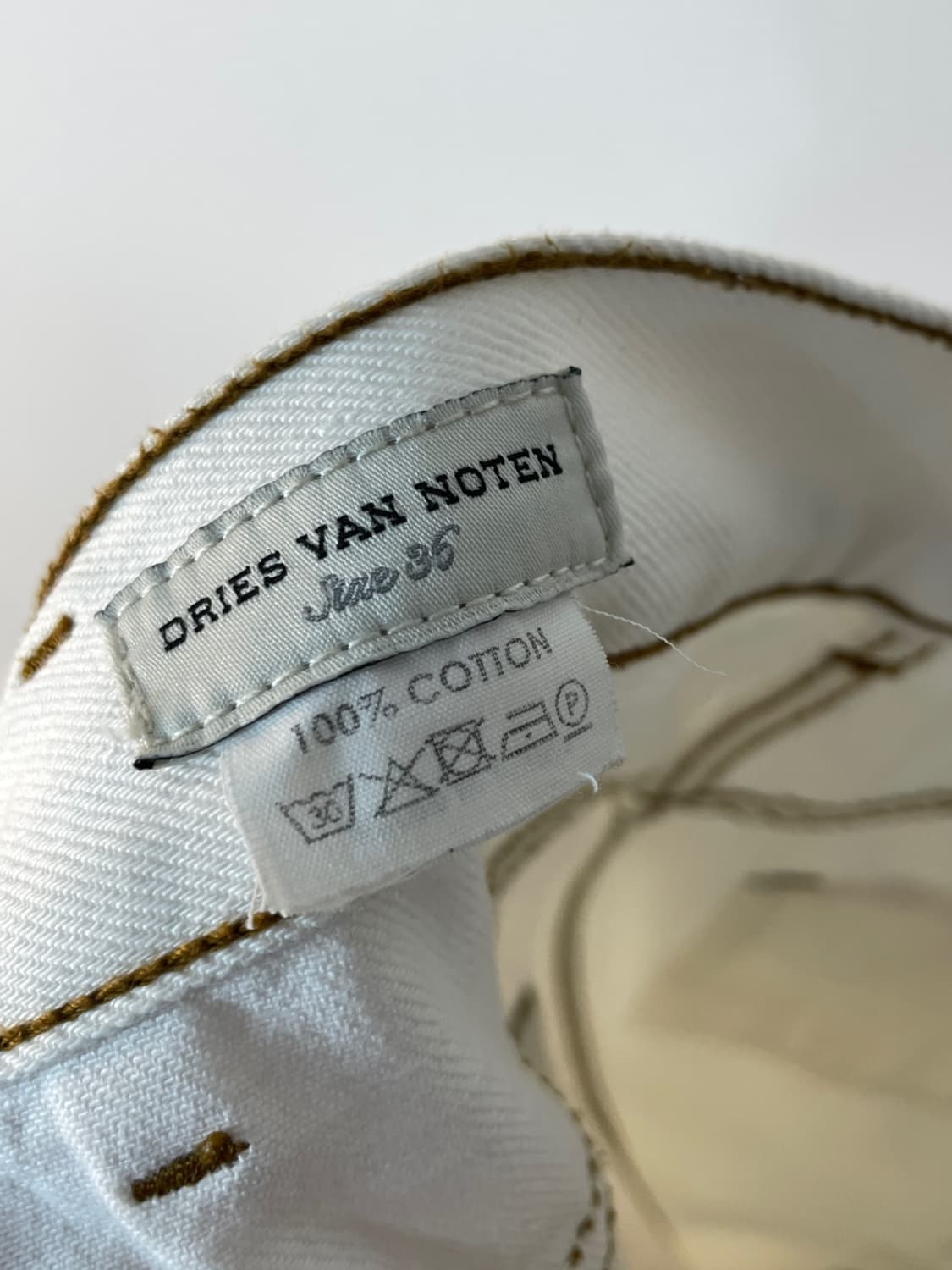 드리스반노튼 와이드 데님 팬츠  상품이미지9