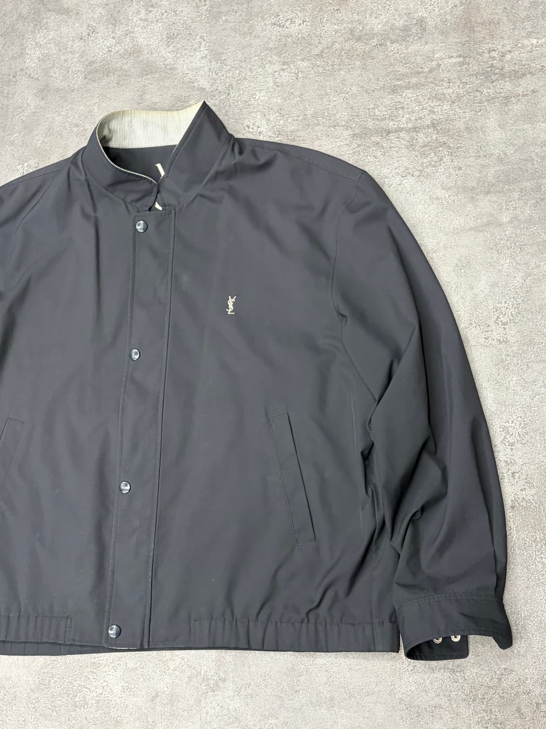 YSL 입생로랑 블랙 바람막이 자켓 상품이미지3