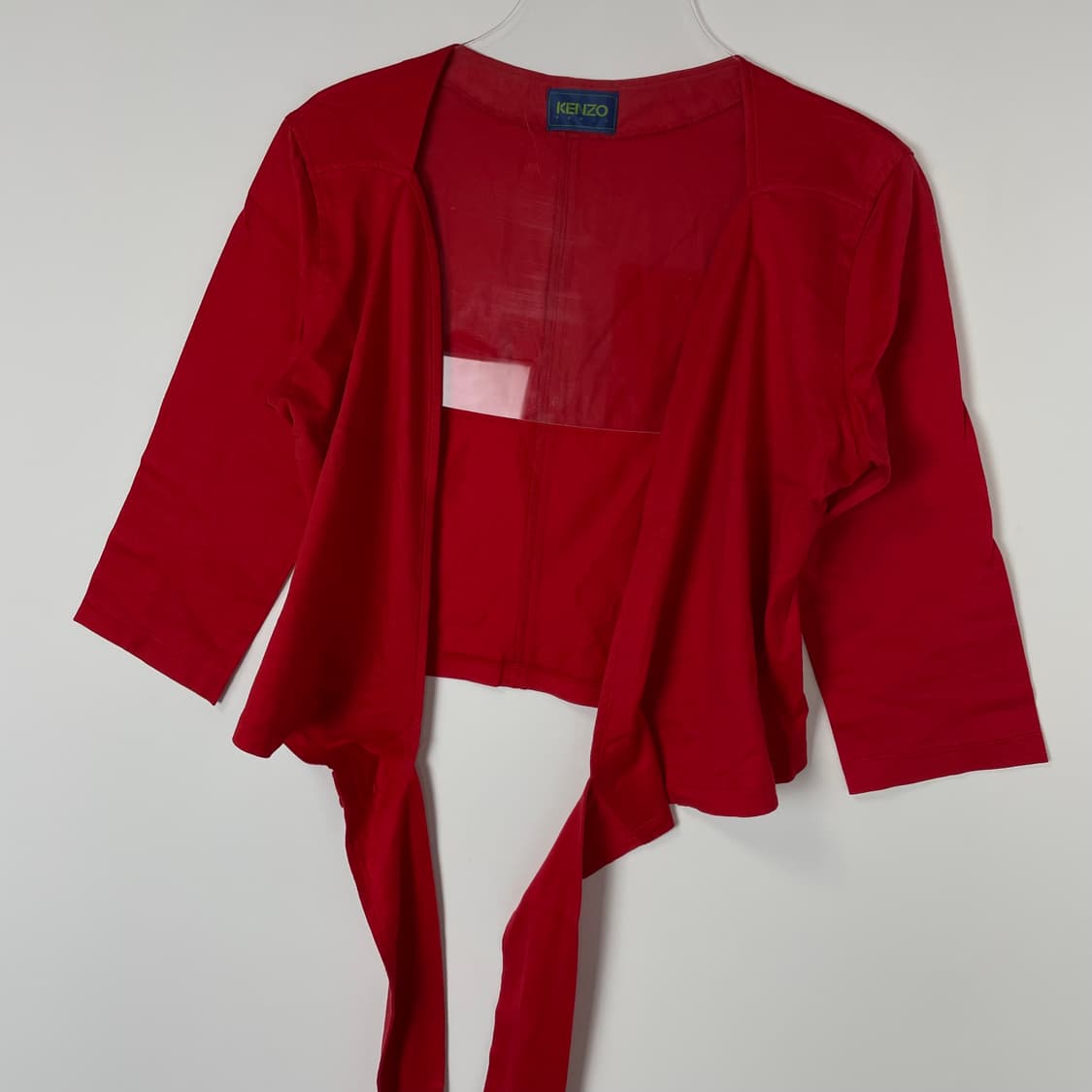 겐조 벨트 크롭 가디건 티셔츠 상품이미지6