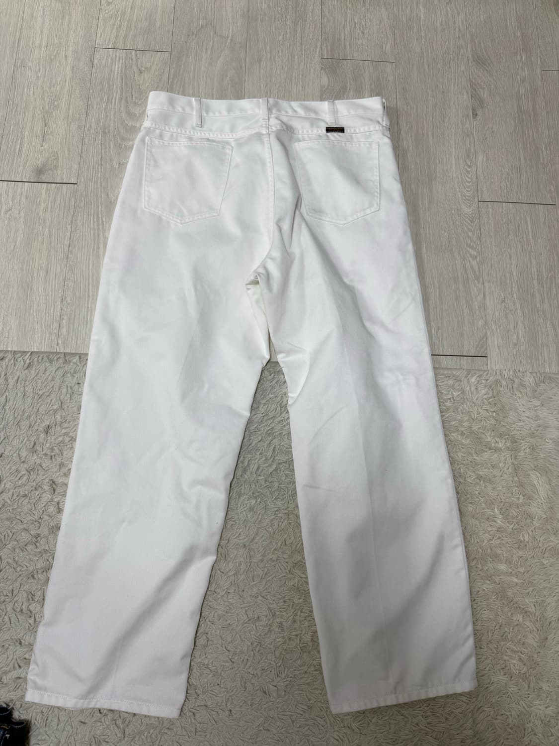 (XL)와코마리아 랭글러 드레스 데님 팬츠 상품이미지2