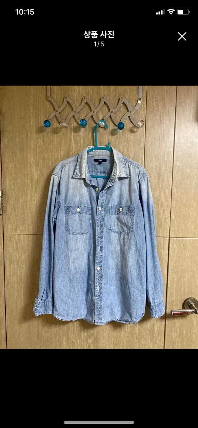 UNIQLO 유니클로 샴브레이셔츠 L사이즈 상품이미지1