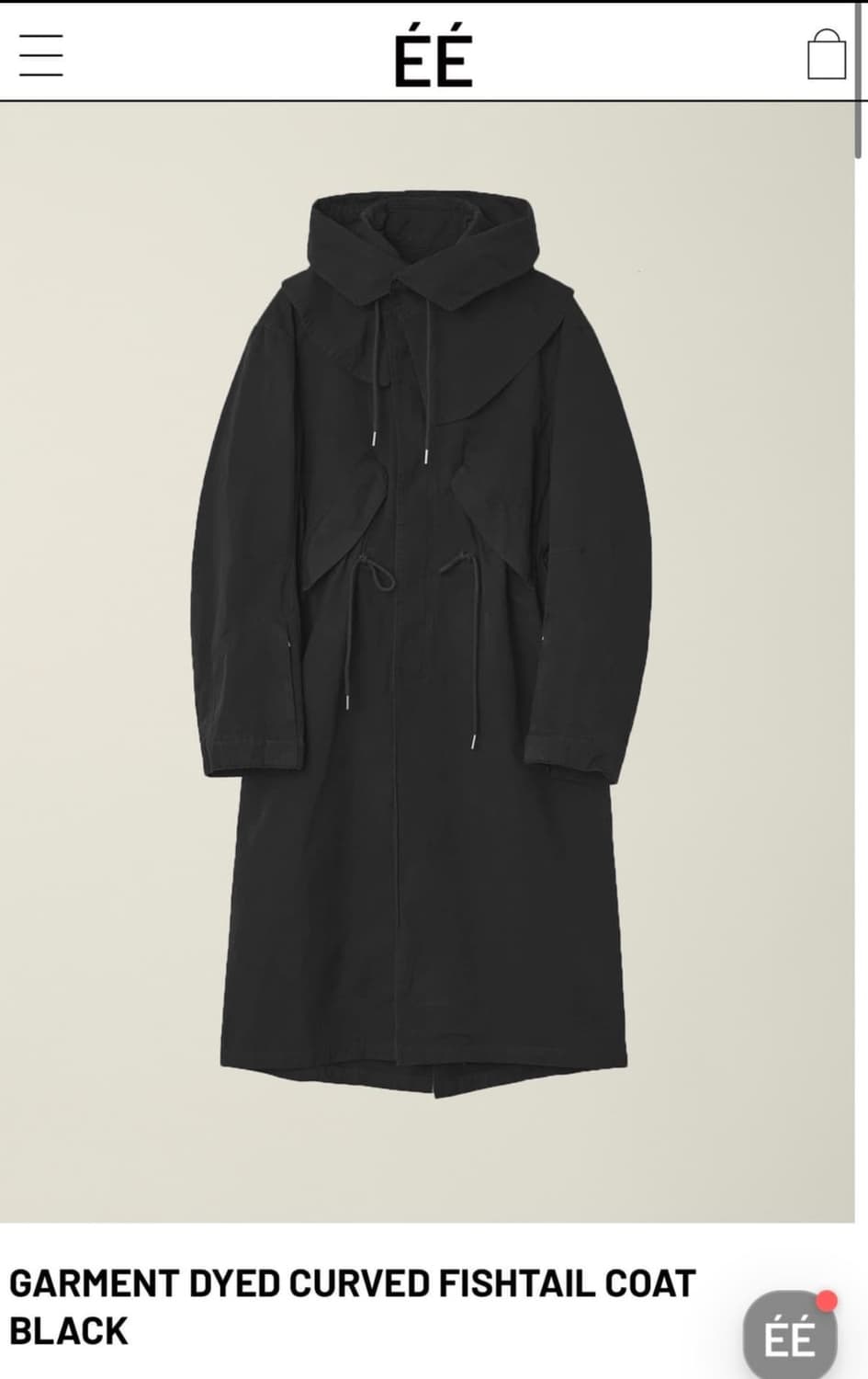 누마레 피쉬테일 차콜 s 상품이미지1