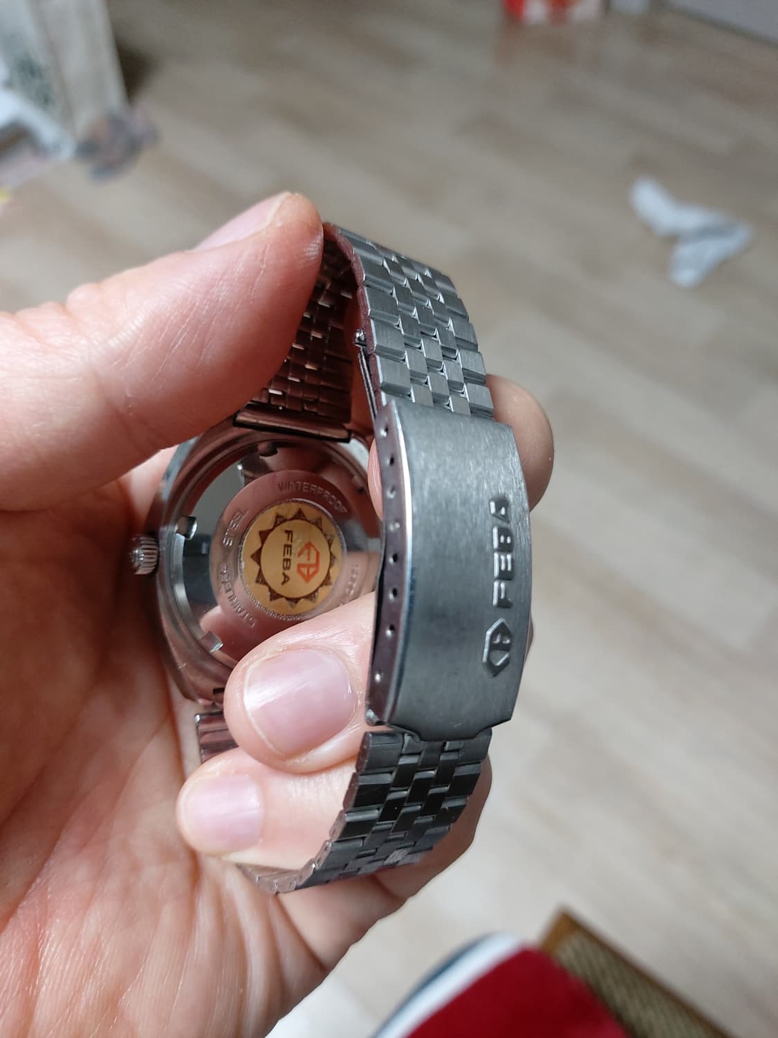 FEBA 빈티지 기계식 시계  상품이미지3