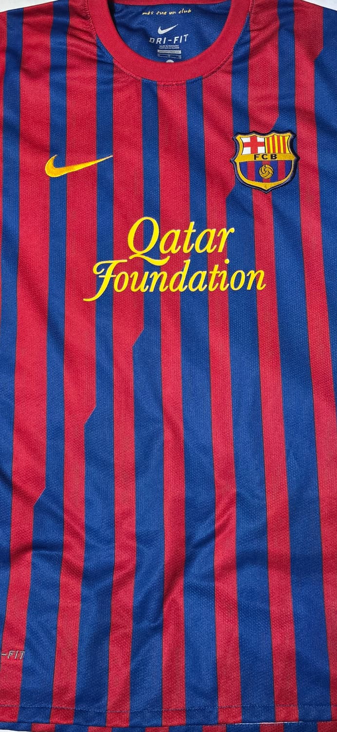 나이키 바르셀로나 11-12 시즌 홈 저지 유니폼 XL 상품이미지5