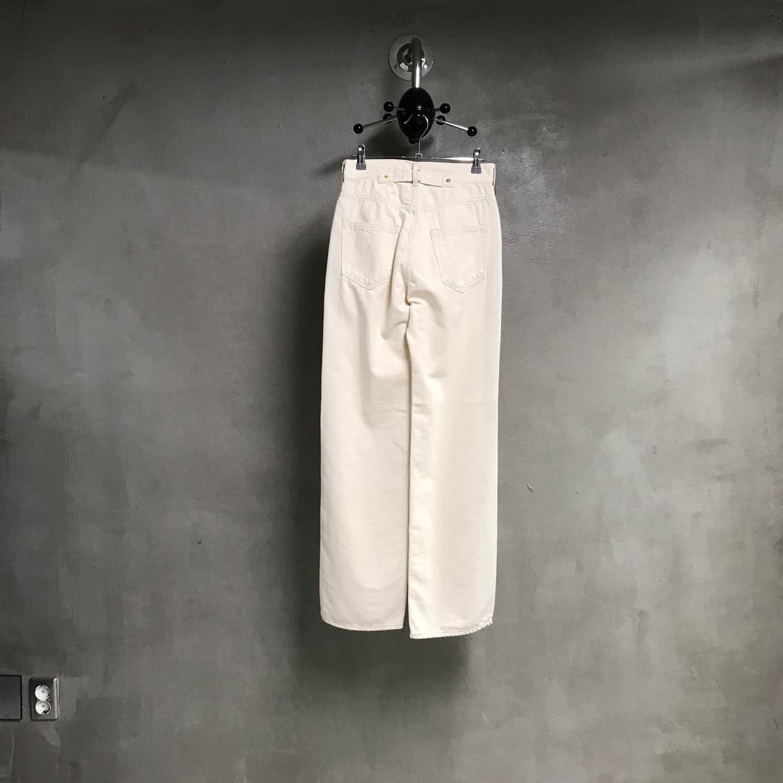 튀에스몽트레져 아이보리 코튼 팬츠 25(W) 상품이미지5