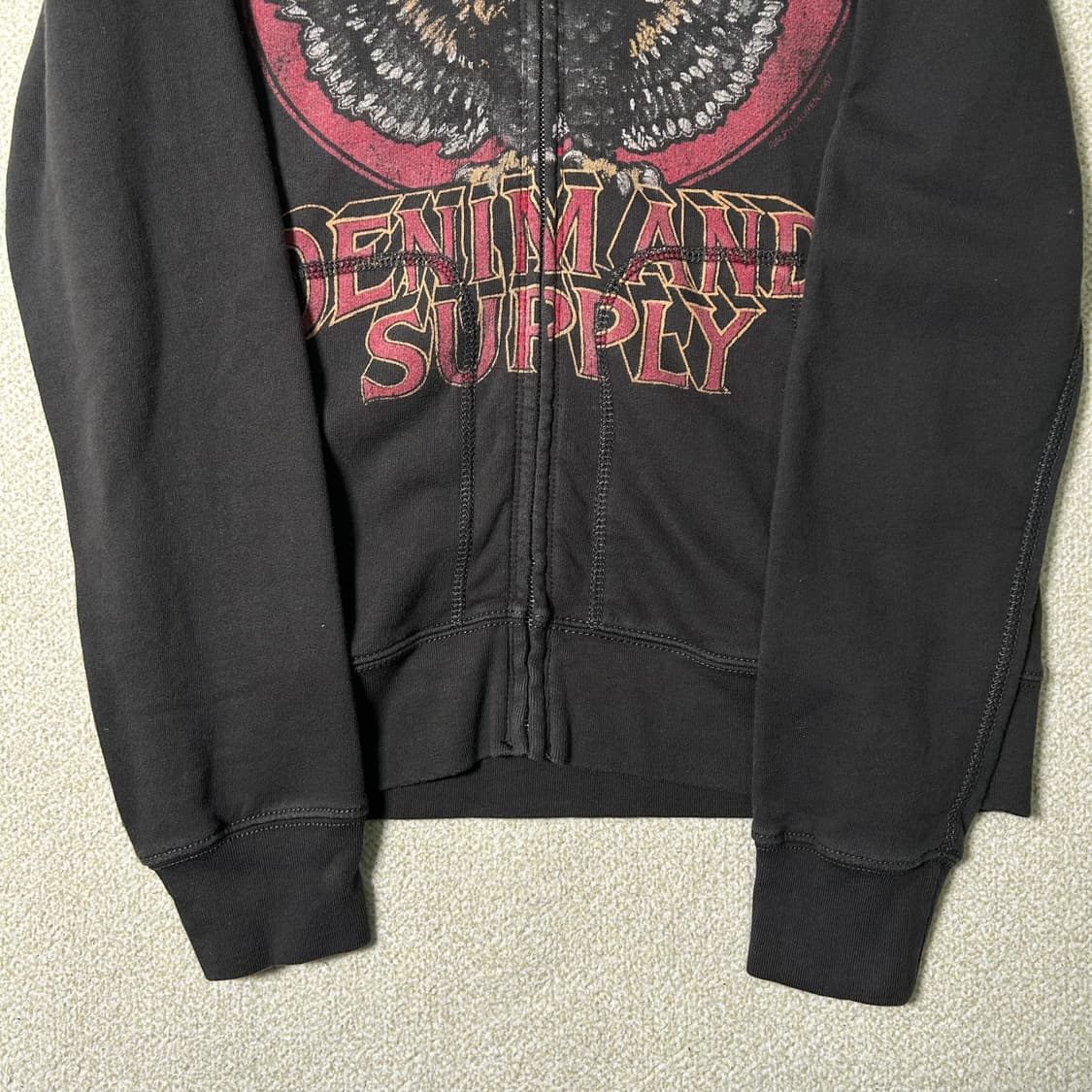 (M) 데님앤서플라이 랄프로렌  프린팅 후드집업  상품이미지5