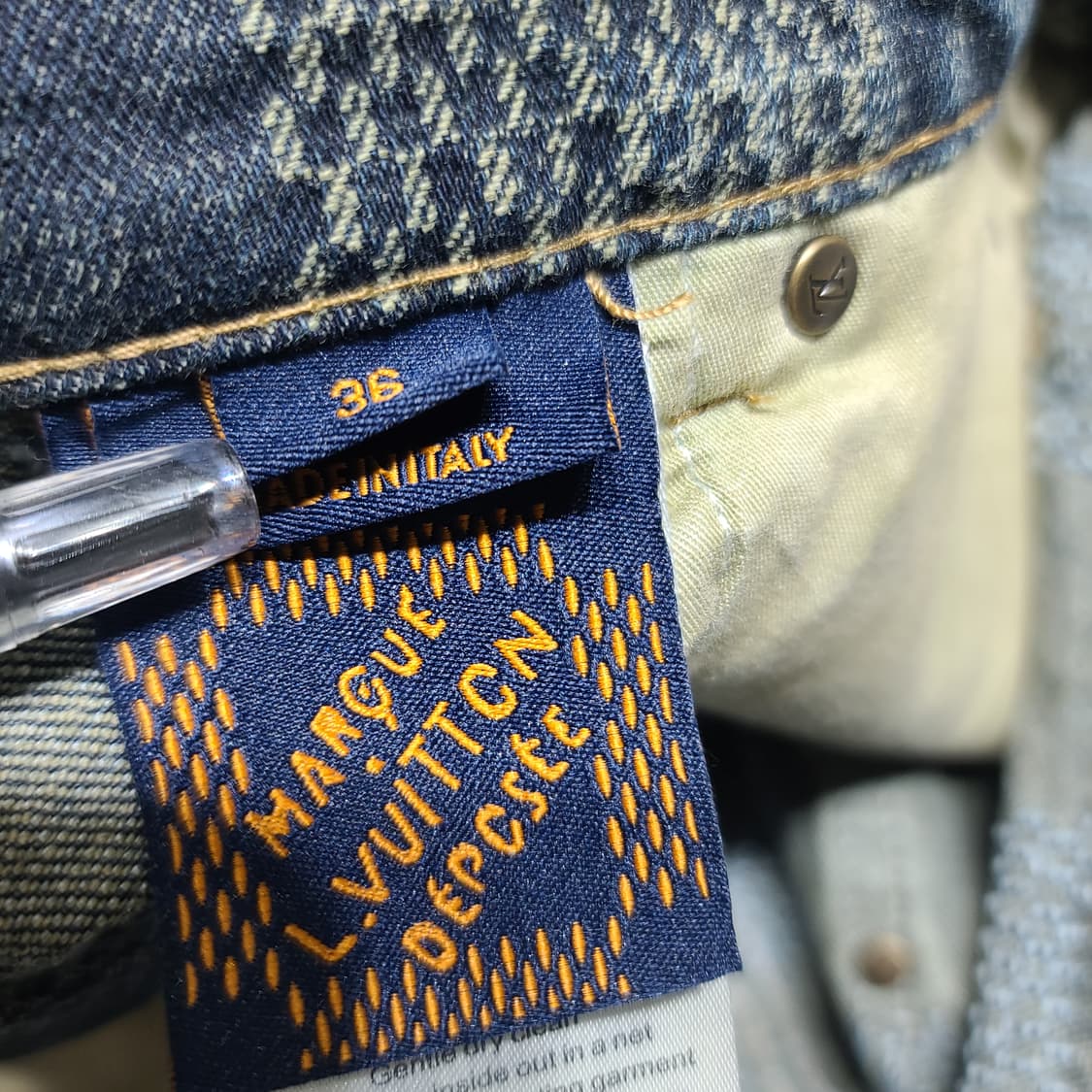 루이비통 다미에 워시드 데님 팬츠[35~36] 상품이미지8