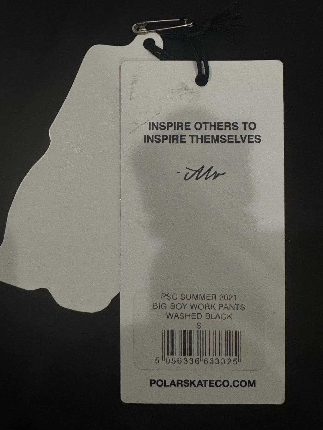 [레어] 폴라스케이트 빅 보이 워크 팬츠 워시드 블랙 S 상품이미지8