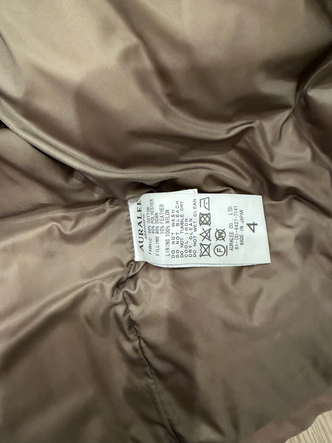 오라리 다운 패딩조끼 상품이미지4