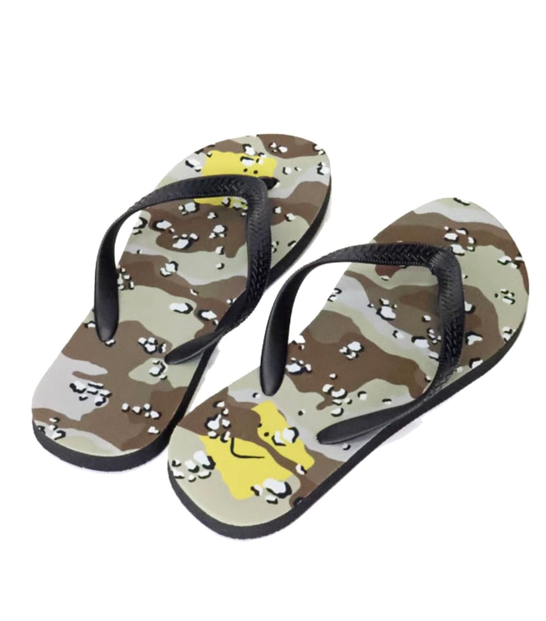 [M/L] 캐피탈 카모 스마일 쪼리 플리플랍 상품이미지2