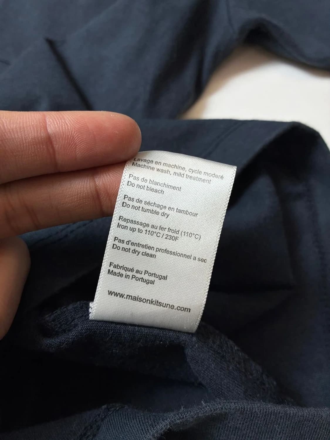 메종키츠네 로고 반팔 티셔츠 PN9025 상품이미지7